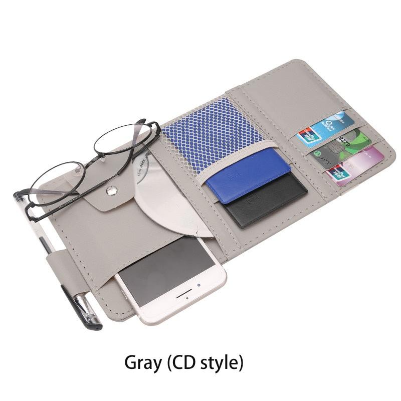 Túi Đựng Đĩa Cd / Dvd / Thẻ Gắn Tấm Che Nắng Đa Năng Cho Xe Hơi