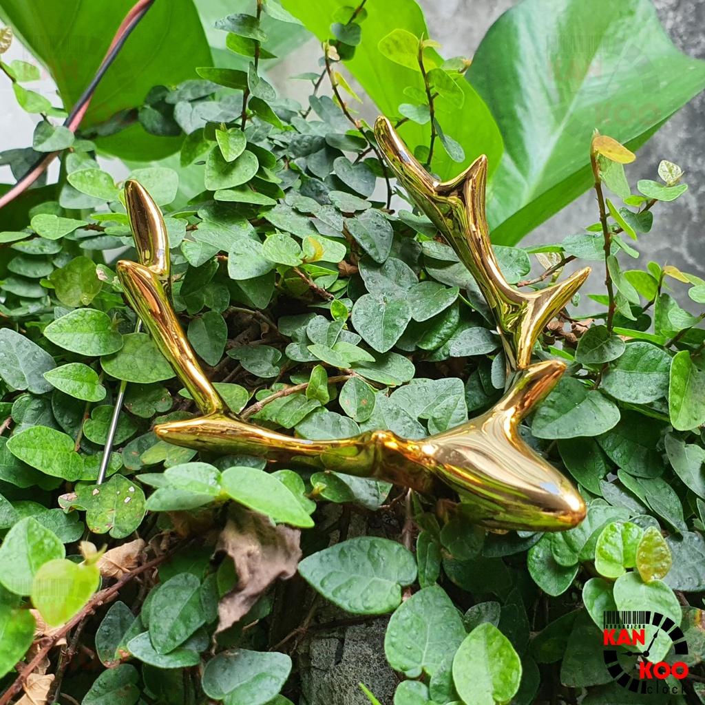 Đầu hươu trang trí, gắn đồng hồ treo tuongf, móc treo đồ, treo chìa khóa...