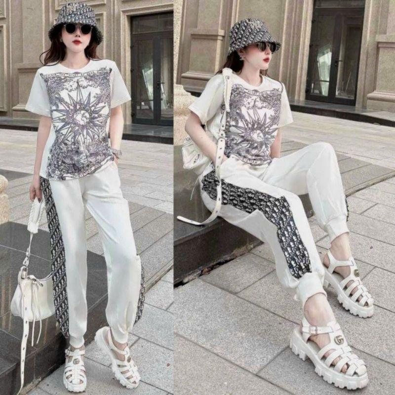 Sét đồ bộ nữ cao cấp in họa tiết độc lạ mẫu mới bao đẹp có bigsize, đô bộ mặc đi chơi, bộ đồ mặc ở nhà xinh xắn