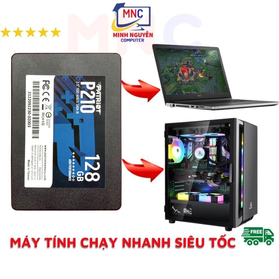 Ổ Cứng SSD 128GB, 256GB, 512GB PATRIOT P210 SATA 3 - 2.5INCH - New 100% - Hàng Chính Hãng