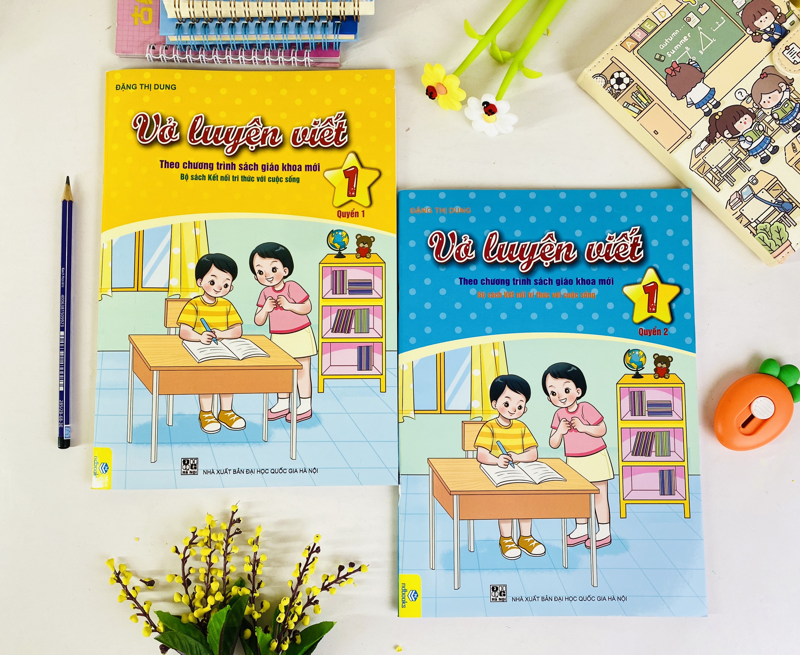 Sách - Combo 2 cuốn Vở Luyện Viết lớp 1 - Biên soạn theo chương trình Kết Nối - ndbooks