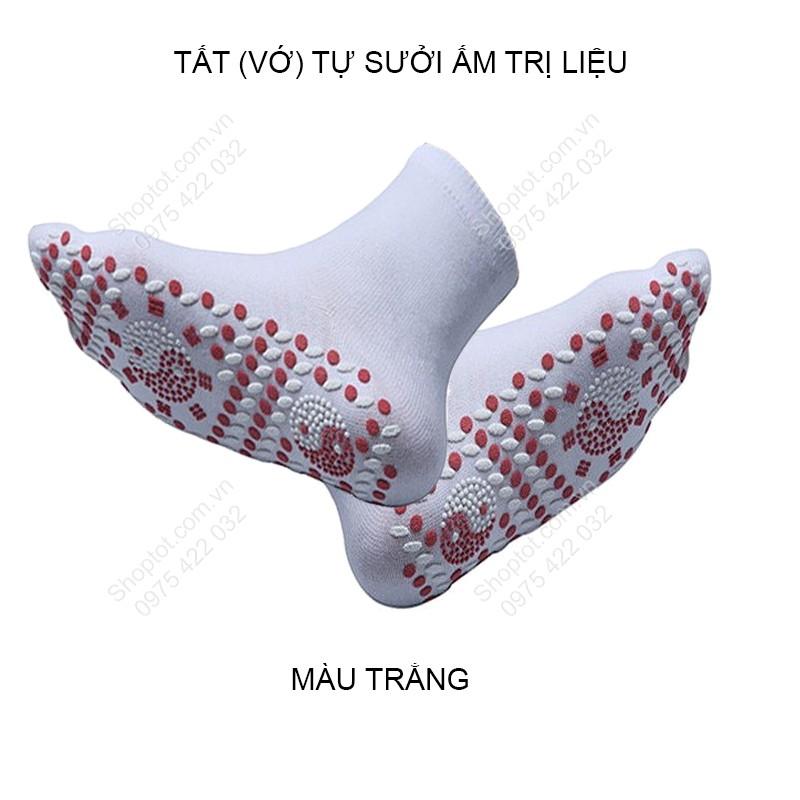 Tất - Vớ massage và tự sinh nhiệt sưởi ấm chân TSN01