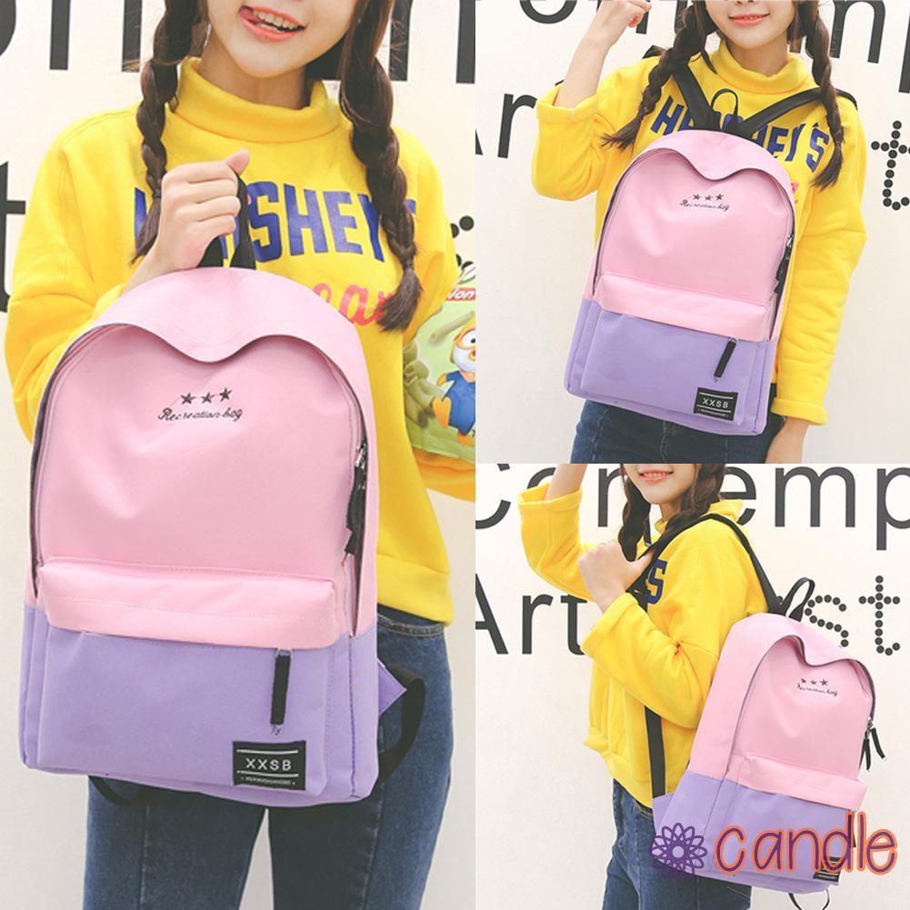 Ba Lô Đi Học Chất Liệu Sợi Polyester Thời Trang Cho Bé Gái