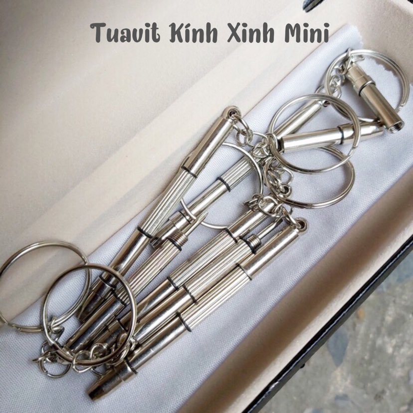 Gọng Kính xinh, Gọng Kính cận, Kính giả cận Nam nữ kim loại dáng tròn cổ điển + tặng tuavit Kính Xinh mini