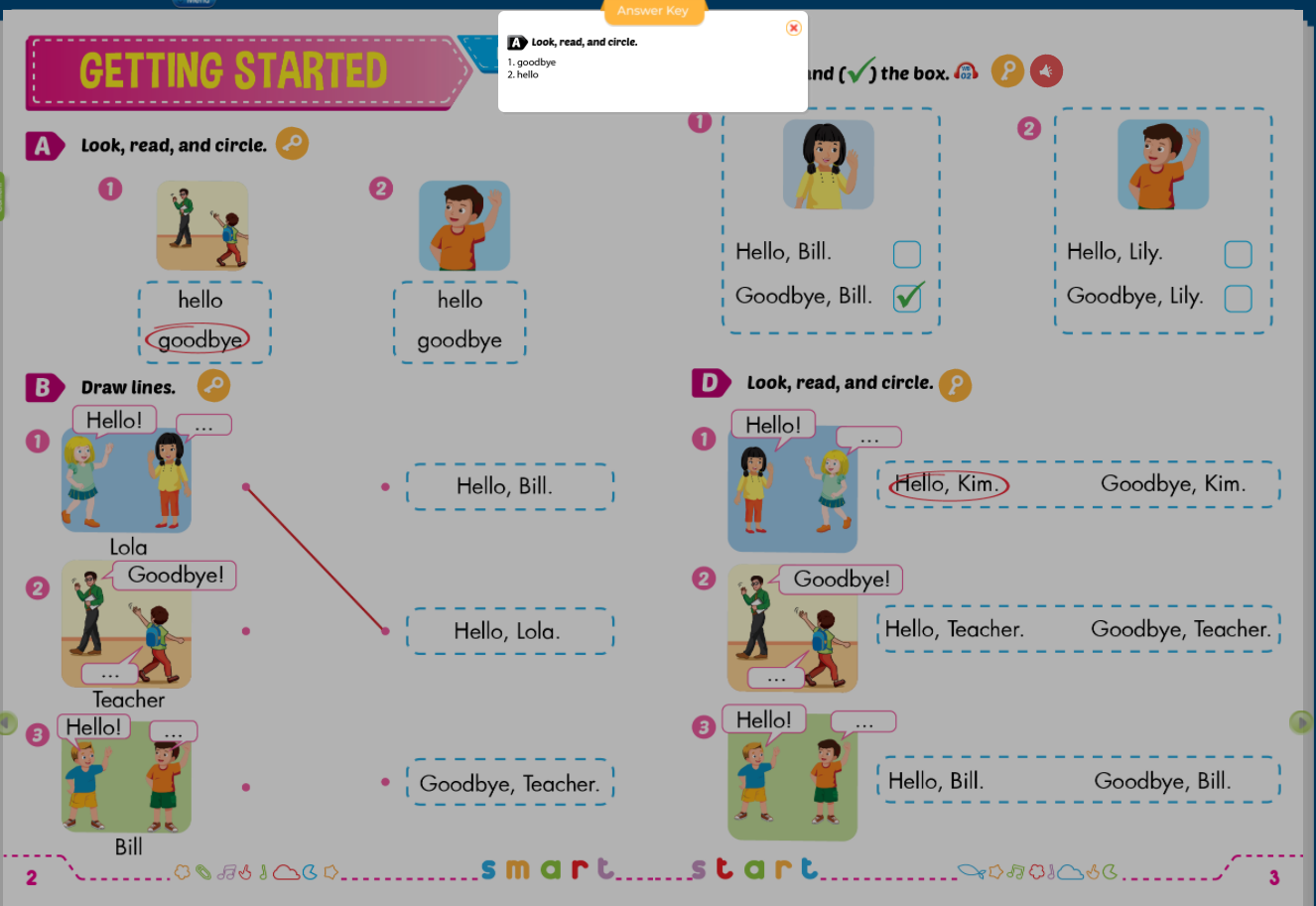 Hình ảnh [E-BOOK] Tiếng Anh 1 i-Learn Smart Start Sách mềm sách bài tập