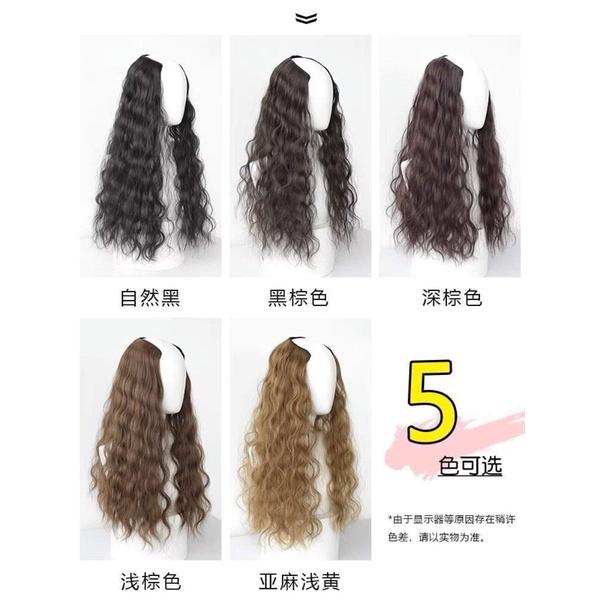 Kẹp u tóc giả xù mì-chịu nhiệt 180 độ