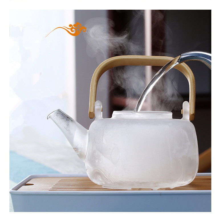 Bình Pha Trà Thủy Tinh Lõi Lộc Thủy Tinh