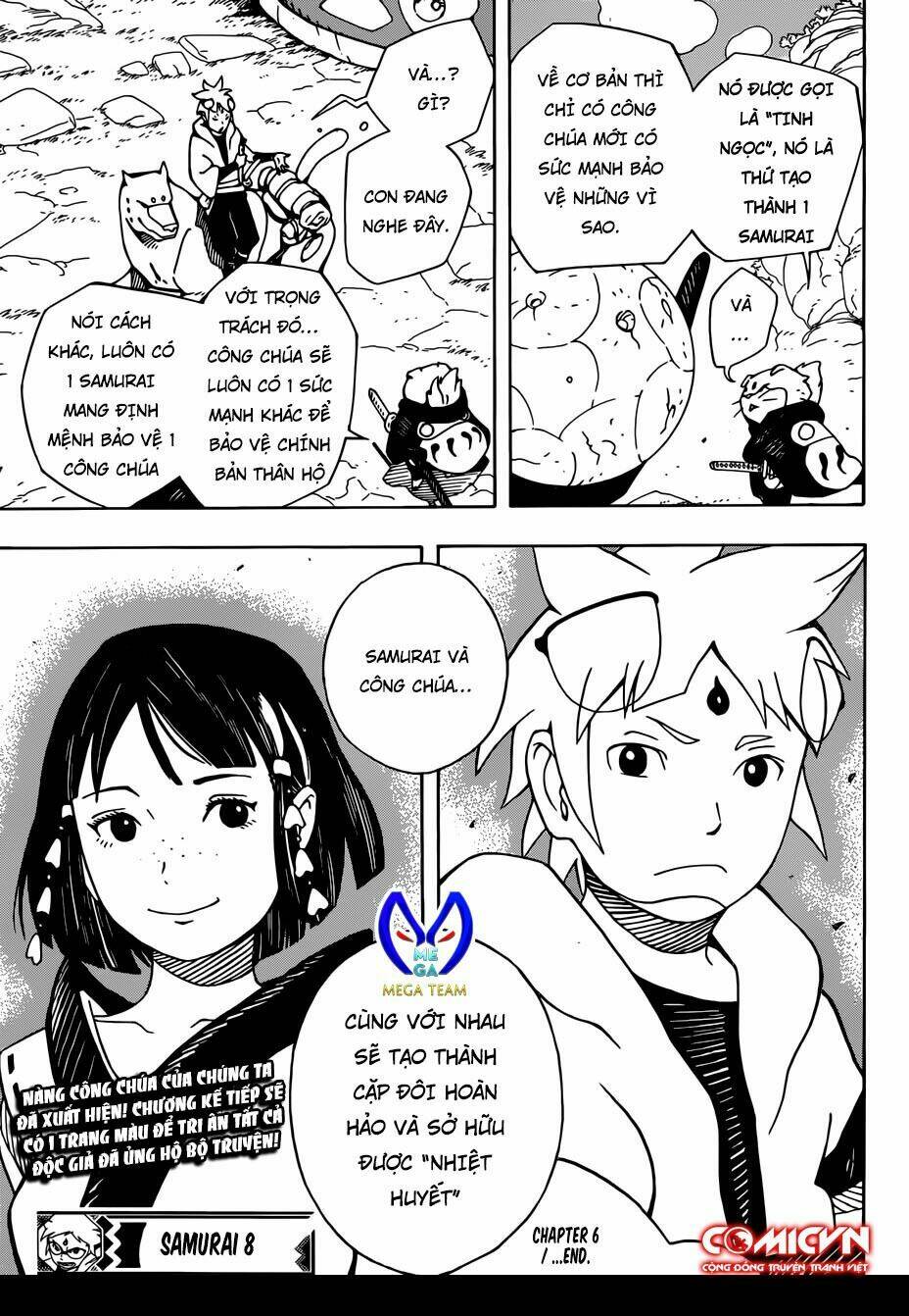 samurai 8: hành trình của hachimaru chapter 6 18