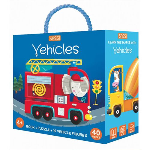 40 Pieces Q-Box: Vehicles