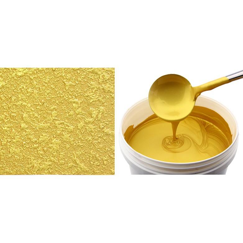 Sơn Nhũ Mạ Vàng Và Bạc Chai 100ml, Sơn Nhũ Gốc Nước Bóng Tự Nhiên - Trường Thịnh Sài Gòn