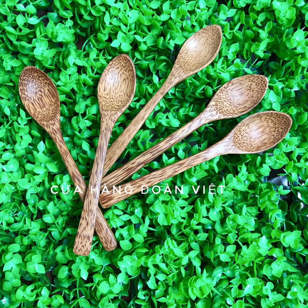 Combo 5 Muỗng Soup Gỗ Dừa. Chuyên phục vụ Sp Gia dụng, Khuôn làm bánh, Dụng cụ học Sinh, Nhà hàng, Quán ăn, Gia dụng tiệ