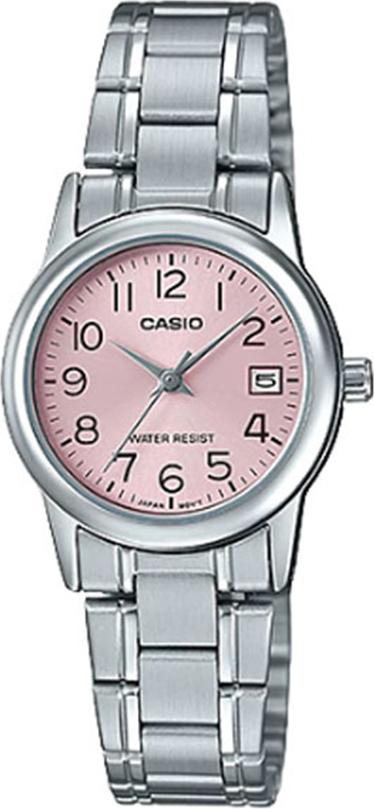 Đồng hồ Nữ Casio dây Kim loại kính Cứng LTP-V002D-4BUDF