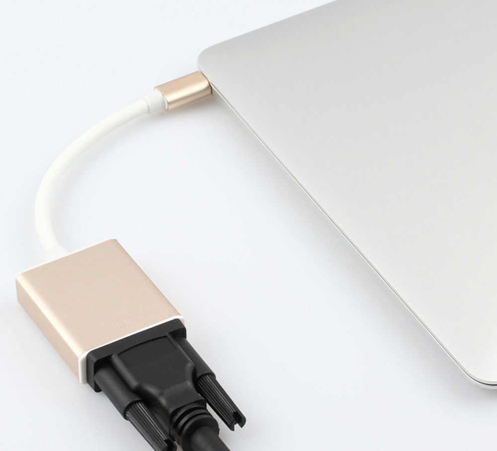 Cáp chuyển Thunderbolt 3 ra VGA cho Macbook