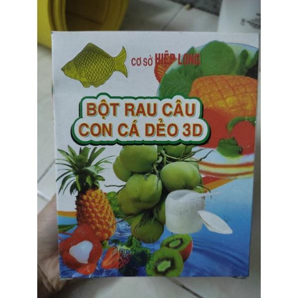 Bột Rau Câu Con Cá Dẻo 3D loại 1