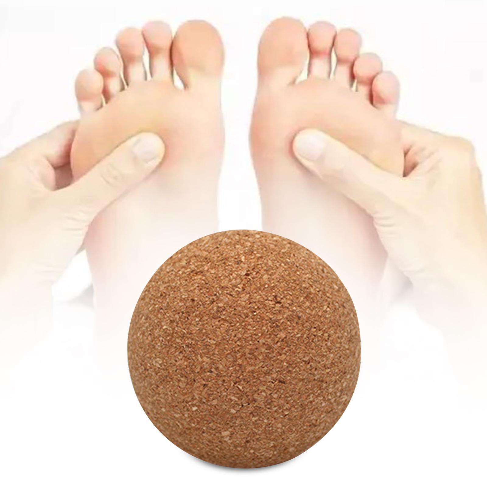 Cork Massage Ball Back Massage Foot Massager Massager Shoulder for Fitness