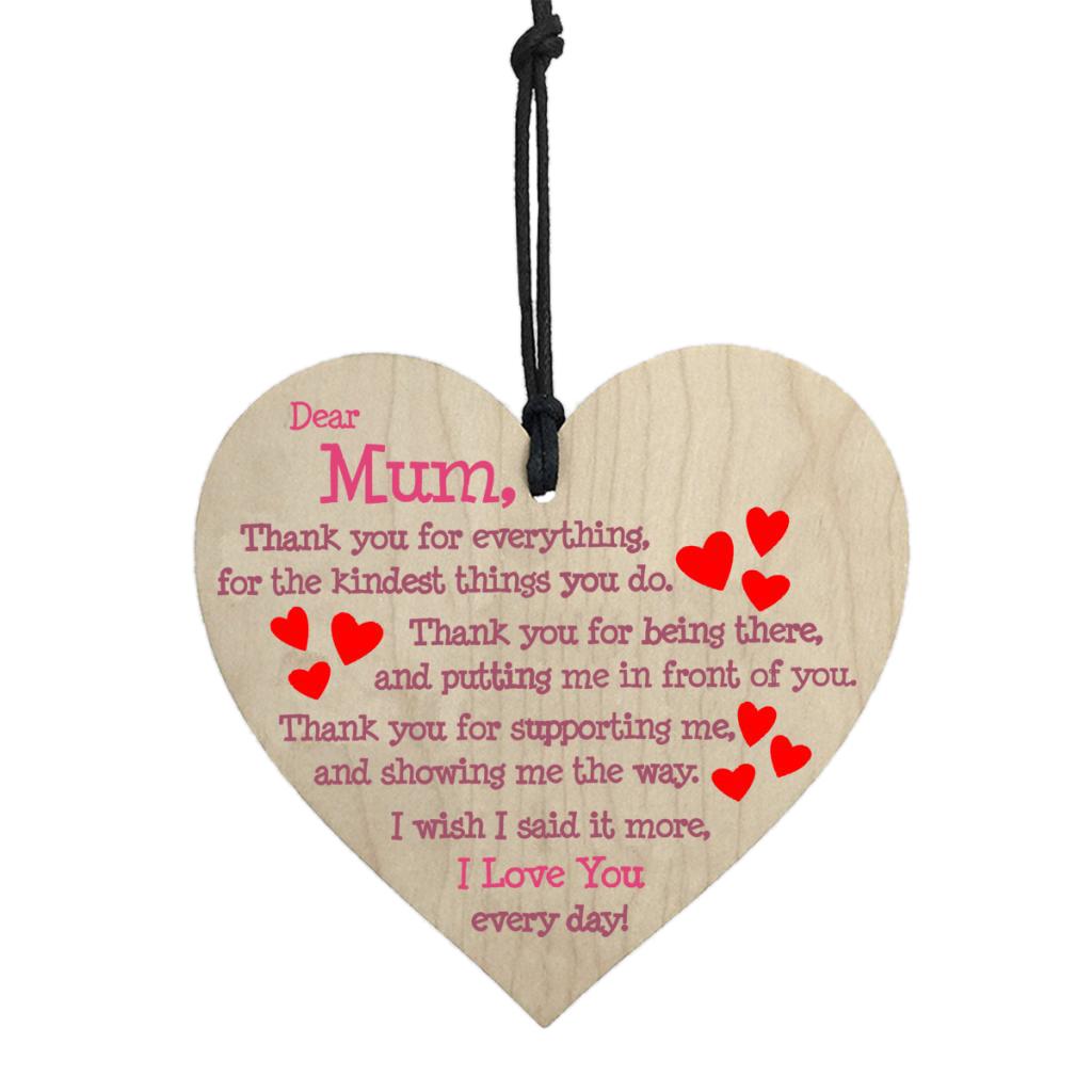 Wall Hanging Plaque Signs Mothers Sweet Words Nanny Mothers Day Gift Decor