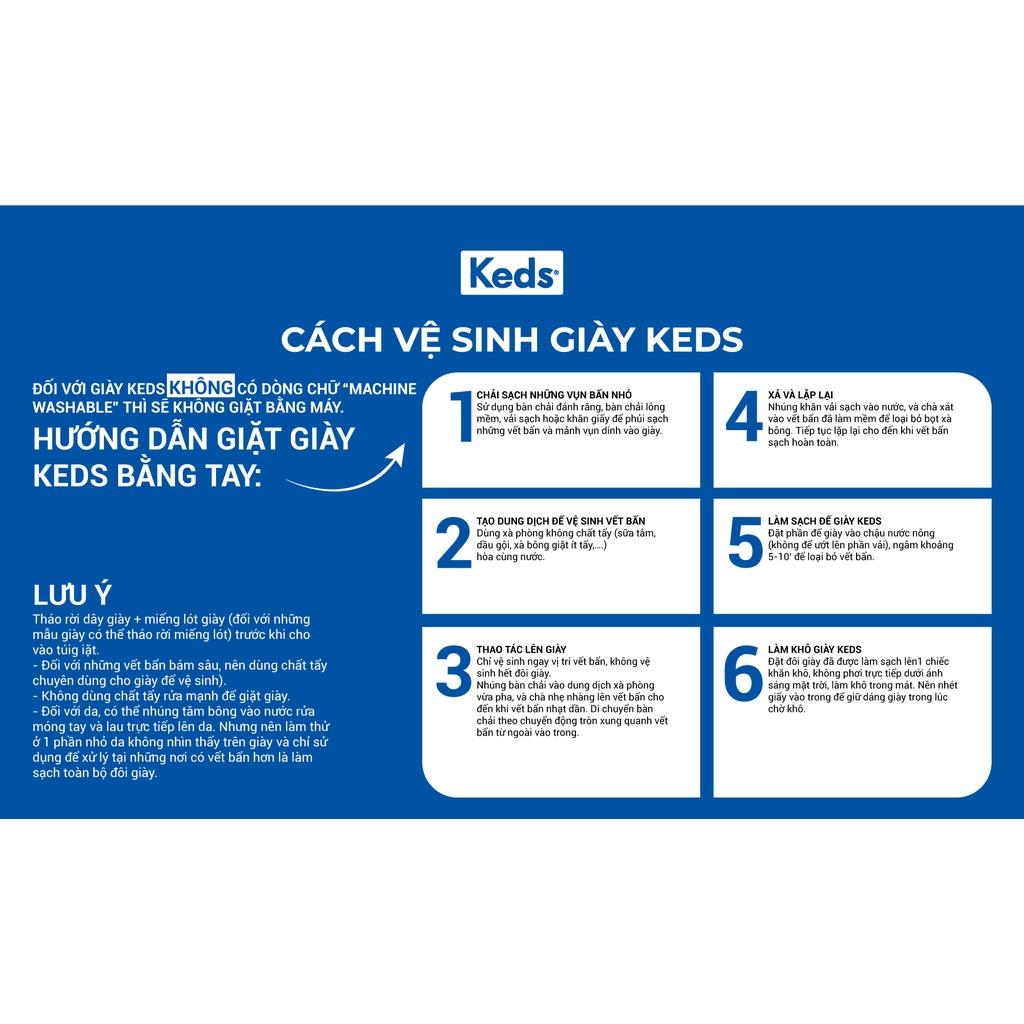 Giày Keds Nữ- Crew Kick Alto Leather - KD064602WH