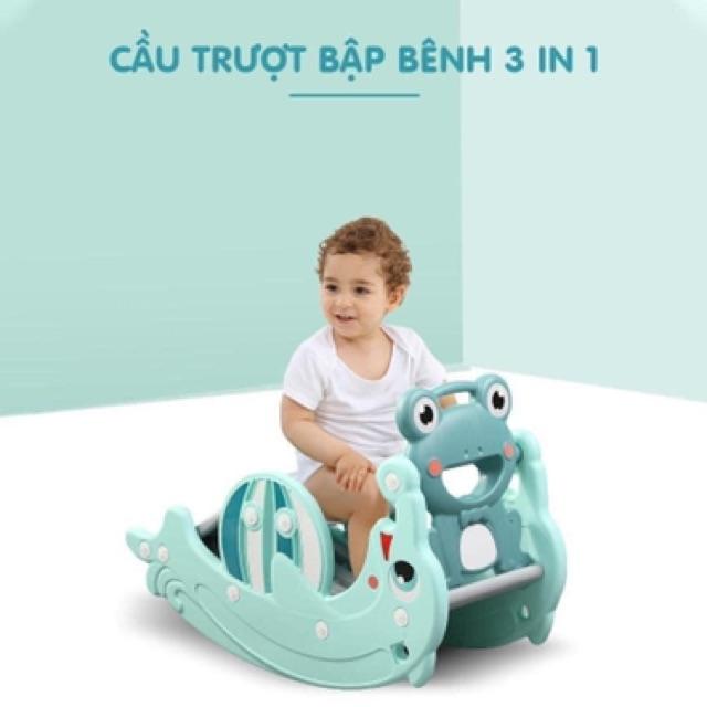 CẦU TRƯỢT BẬP BÊNH 3IN1 – phiên bản 2020