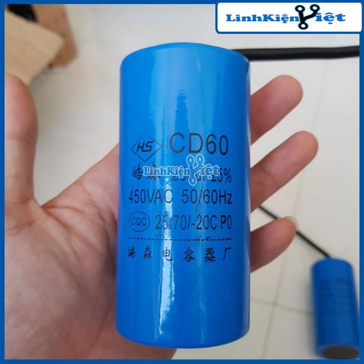 Tụ Điện LC CD60 450V - Xanh Dương