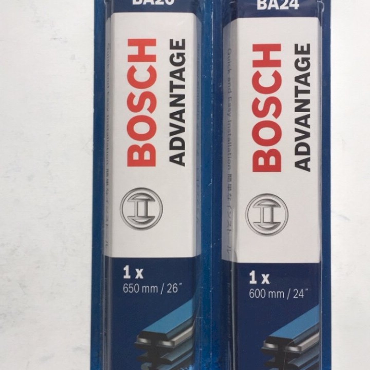 Gạt mưa Bosch Advantage Mitsubishi Grandis Đời 2010 26" - 24" (Đen)