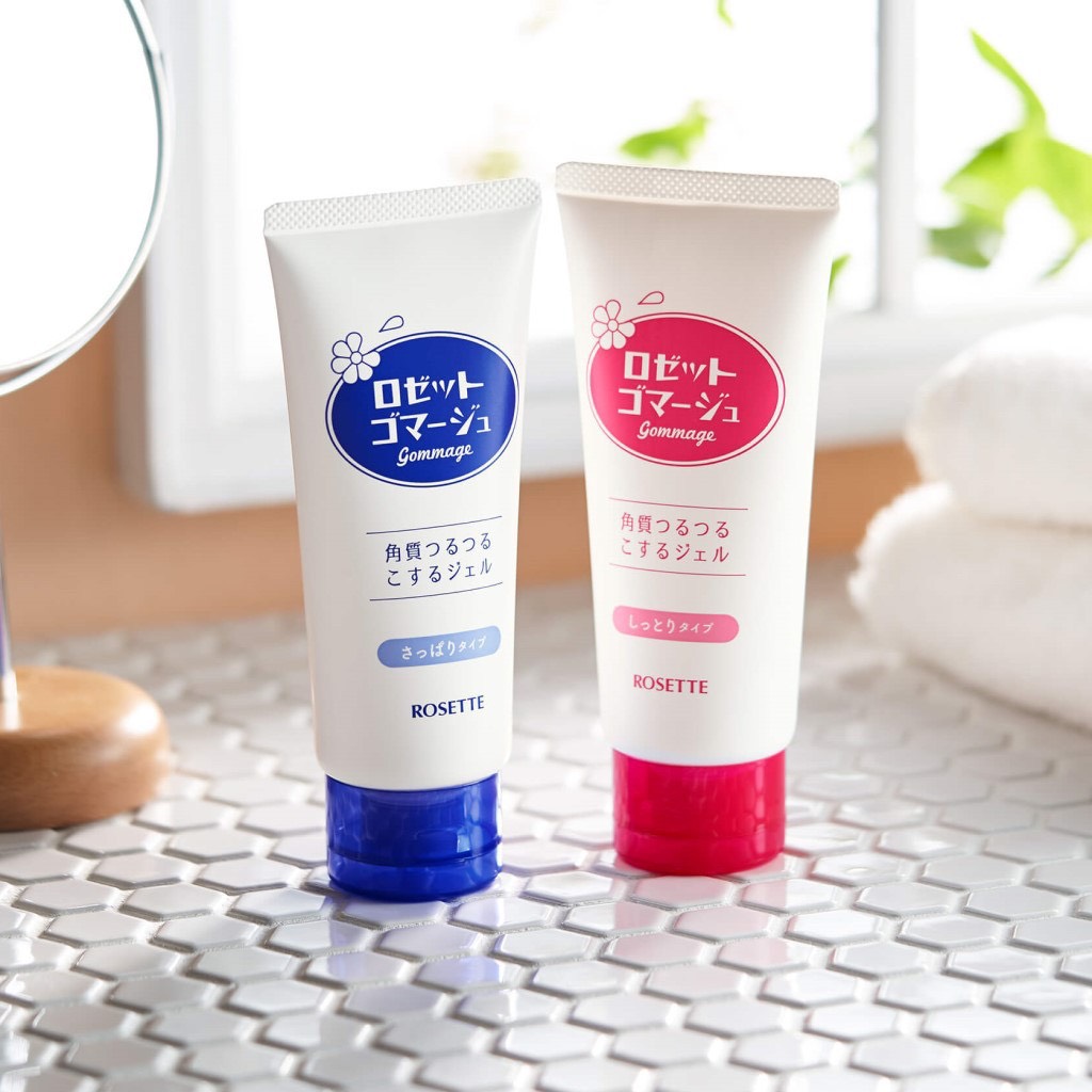 Tẩy Tế Bào Chết Rosette Gommage Peeling Gel Số 1 Cosme Nhật chiết xuất từ thiên nhiên 120g