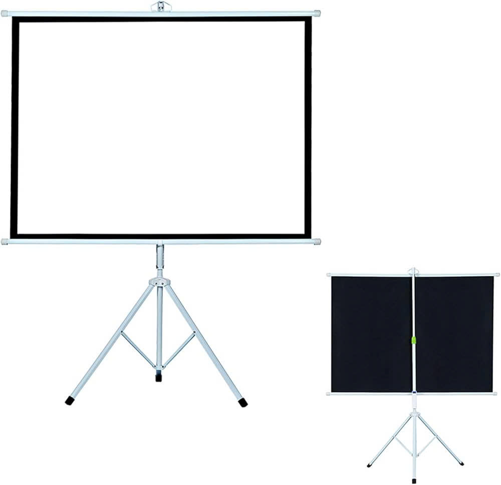 Màn chiếu di động 3 chân 100 inch, 120 inch, 135 inch chính hãng Apollo bảo hành 12 tháng tiện gọn dễ dàng di chuyển - Hàng nhập khẩu