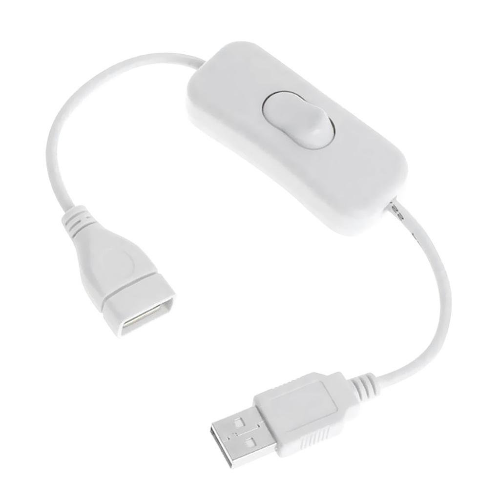 USB Cable Male to Female with Switch ON/OFF Cable Extension Cable Line