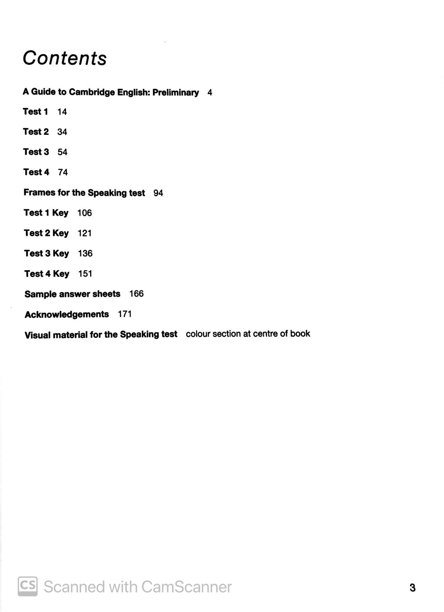 Hình ảnh Cambridge English Preliminary - Preliminary English Test 8 with Answers (reprint edition)
