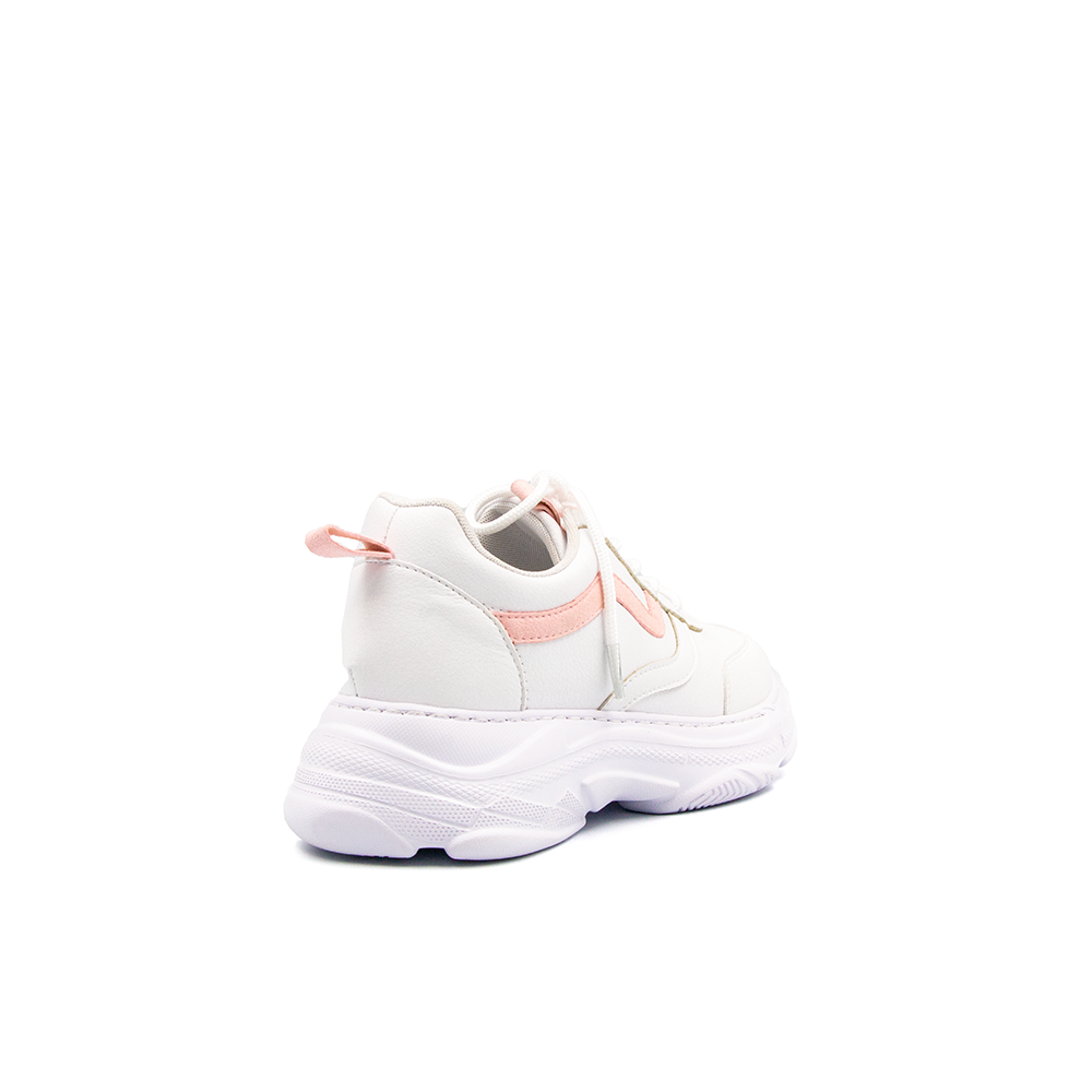 Giày Sneaker Nữ Đế Cao 7cm Da Microfiber Siêu Nhẹ Tomoyo TMW31608