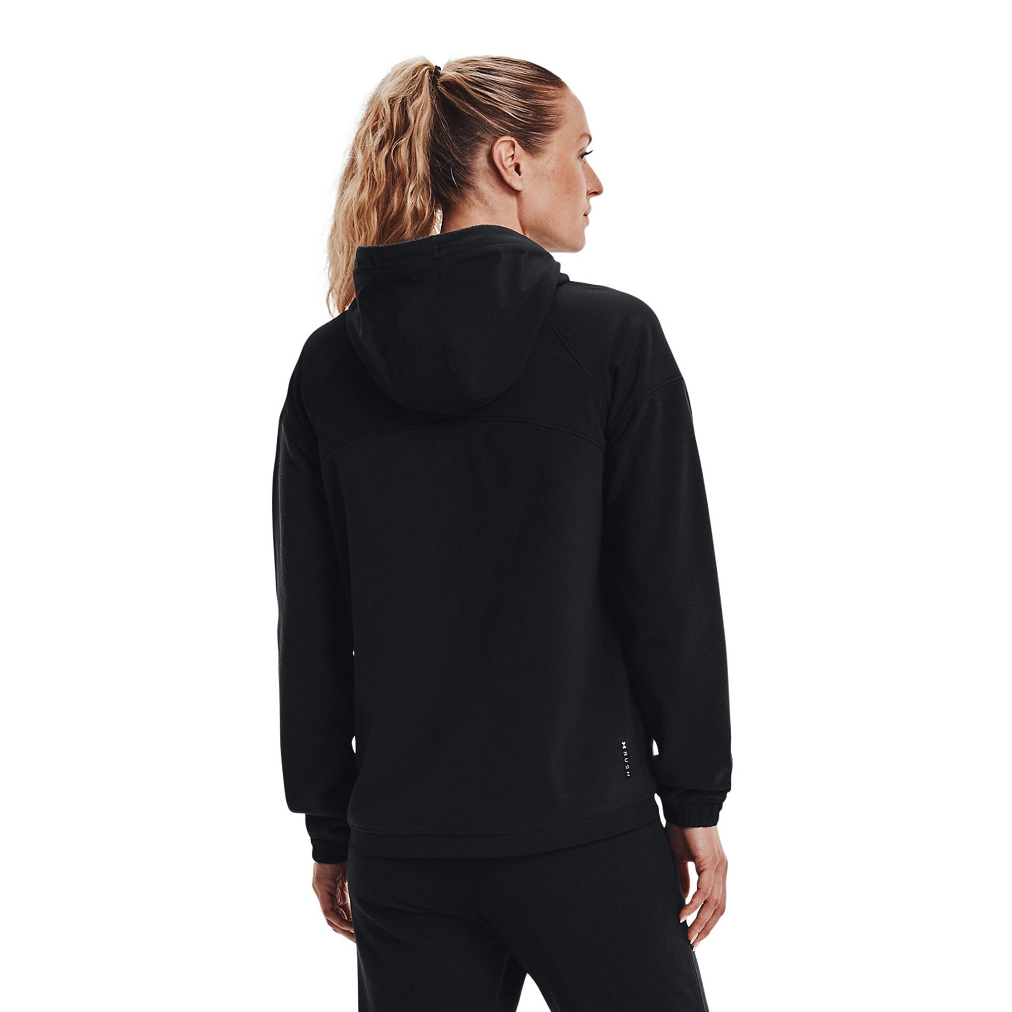 Áo khoác thể thao tay dài có nón nữ Under Armour RUSH Fleece Full-Zip - 1365773-001