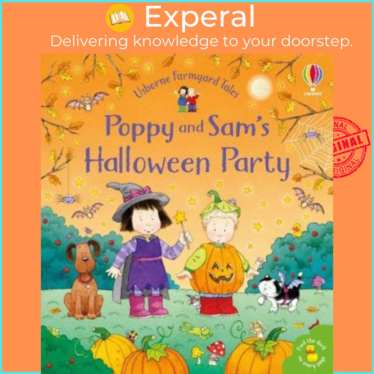 Sách - Poppy and Sam's Halloween Party by Sam Taplin Simon Taylor-Kielty