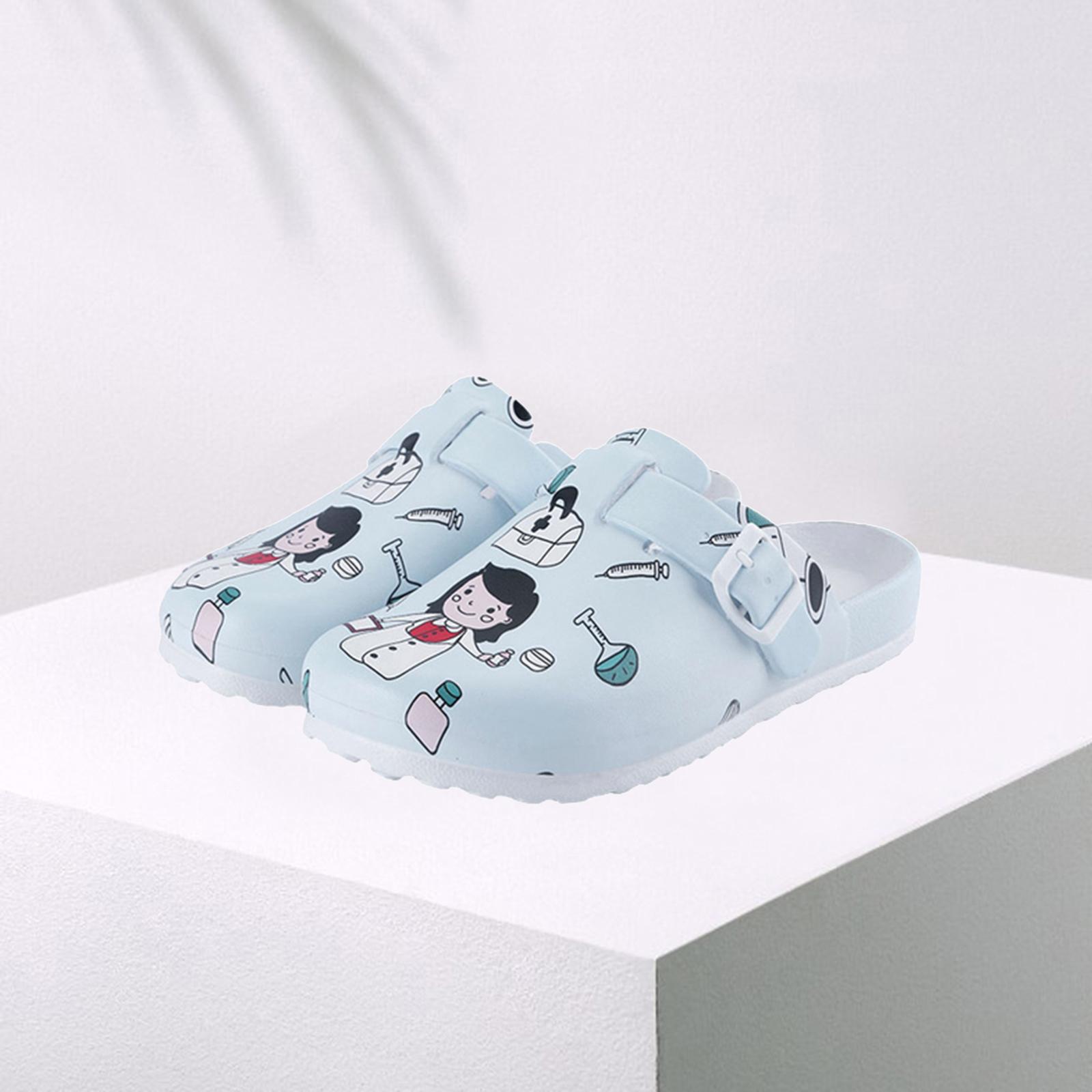 1 Pair Women's Work Clog | Work Shoes, Nurse Shoes, Chef Shoes Anti Slip Lightweight Women Slipers Summer Beach Sandals Footwear