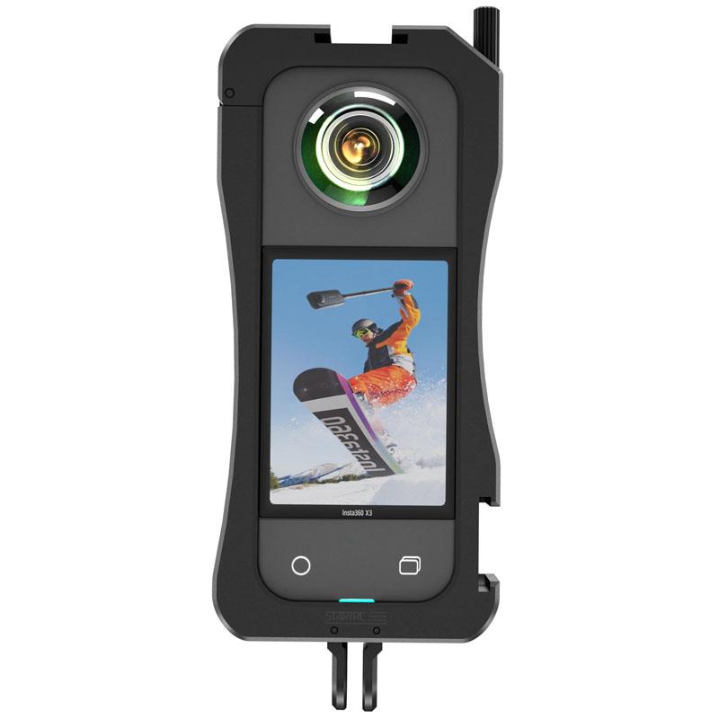Insta360 X3 Phụ Kiện Mở Rộng Nhiệt Khung Giày Lạnh Camera Vỏ Bảo Vệ Cho Insta360 X3 Hợp Kim Nhôm
