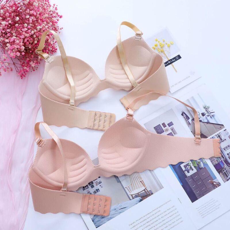 Áo Lót Su Đúc Hình Lá Không Gọng Nâng Ngực Hình Bàn Tay