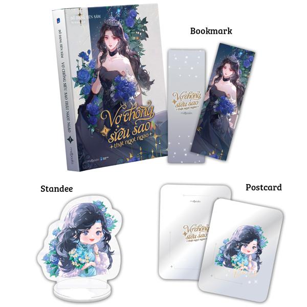 Sách - Vợ Chồng Siêu Sao Thật Ngọt Ngào - Tập 1 - Bản Đặc Biệt - Tặng Kèm Bookmark Cán Màng Lụa Ánh Ngọc Trai + Postcard Cán Màng Lụa Ánh Ngọc Trai + Standee