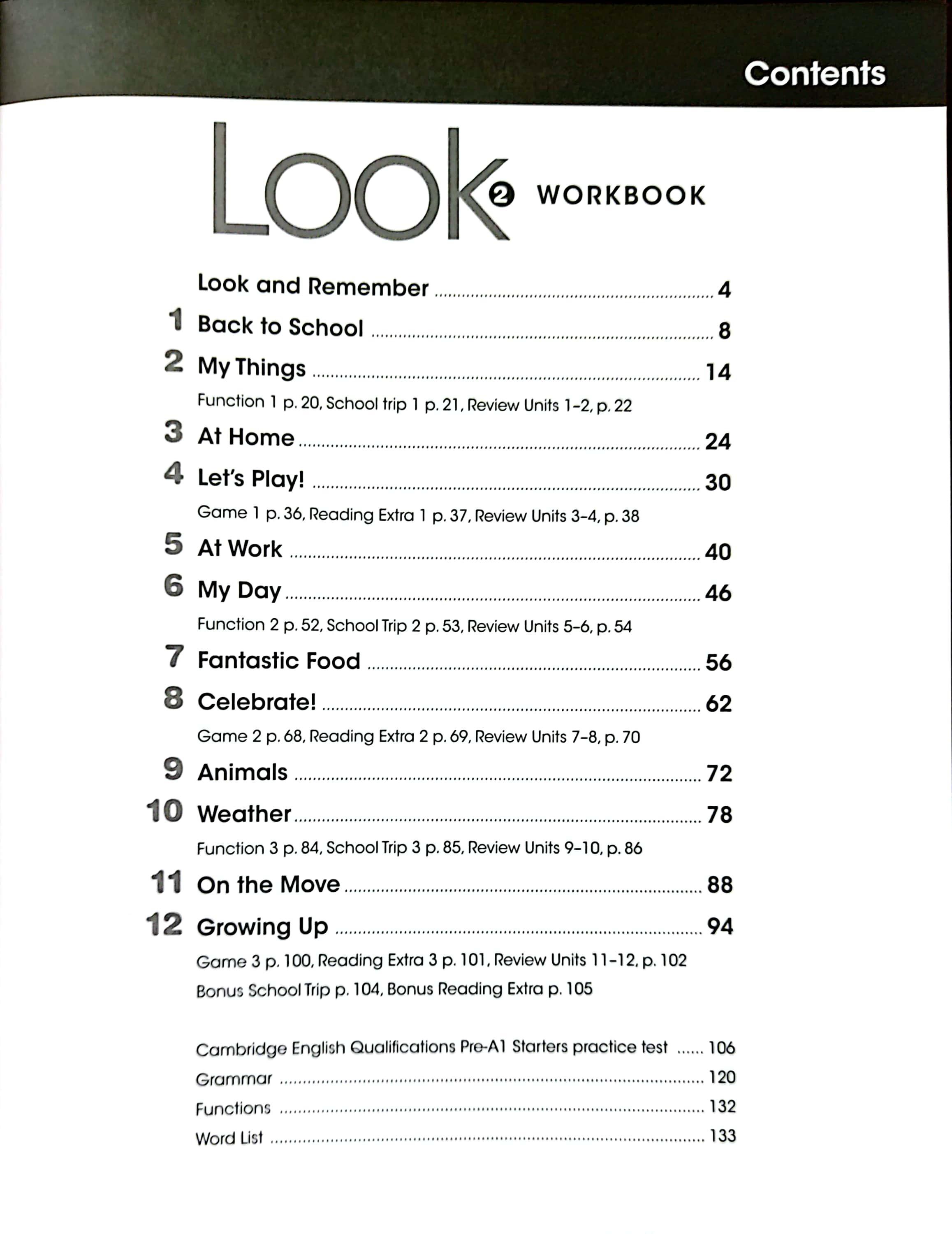 Sách ngoại văn: Look BRE 2 Workbook With Online Practice