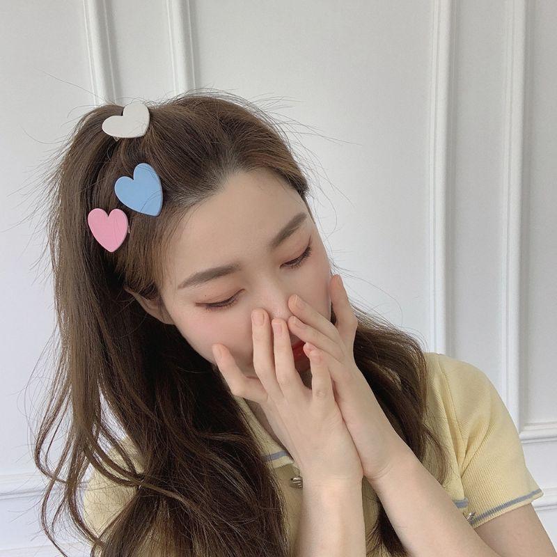 Kẹp tóc hình trái tim xinh xắn