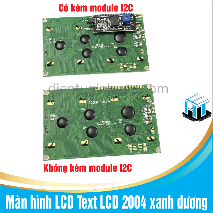 Màn hình LCD Text LCD 2004 xanh dương