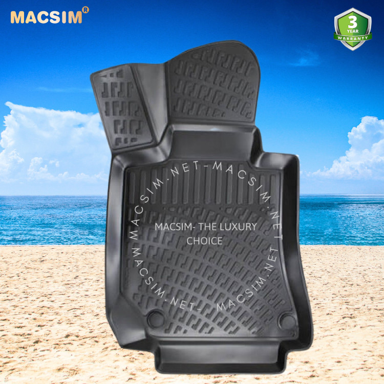 Thảm lót sàn ô tô nhựa TPU Silicon Mercedes E Class W211 third generation 2003-2009 Nhãn hiệu Macsim