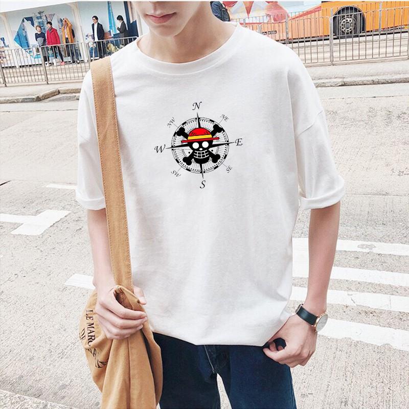 Áo Tay Lỡ Unisex Luffy | Zoro | Sanji Cực Phong Cách | Áo Form Rộng Anime One Piece Đẹp