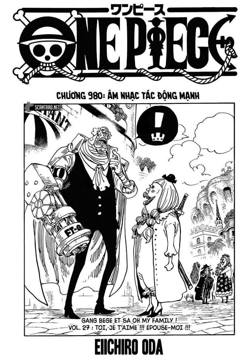 đảo hải tặc - one piece chapter 980 1