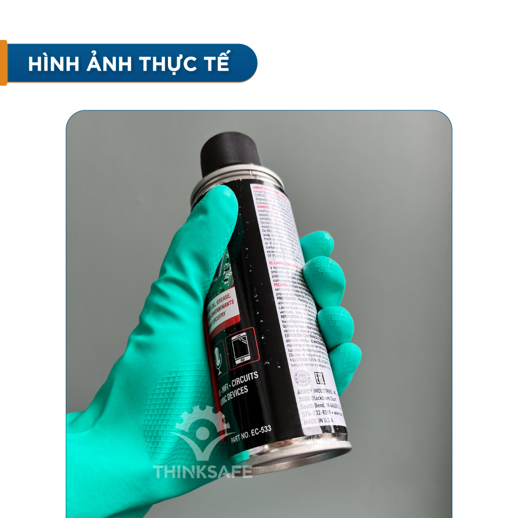 Găng tay chịu dầu Nastah NF1513 chống hóa chất, thoáng êm tay xuất xứ Malaysia