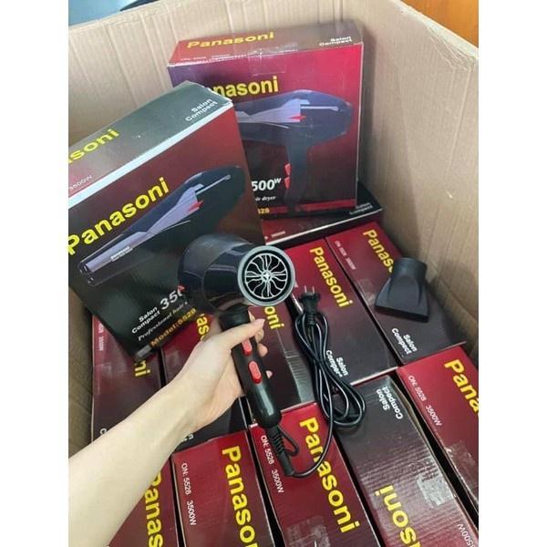 Máy sấy tóc công suất lớn tạo kiểu Panasoni chính hãng, Máy khò tóc 2 chiều nóng lạnh 3500w thiết kế nhỏ gọn sang trọng