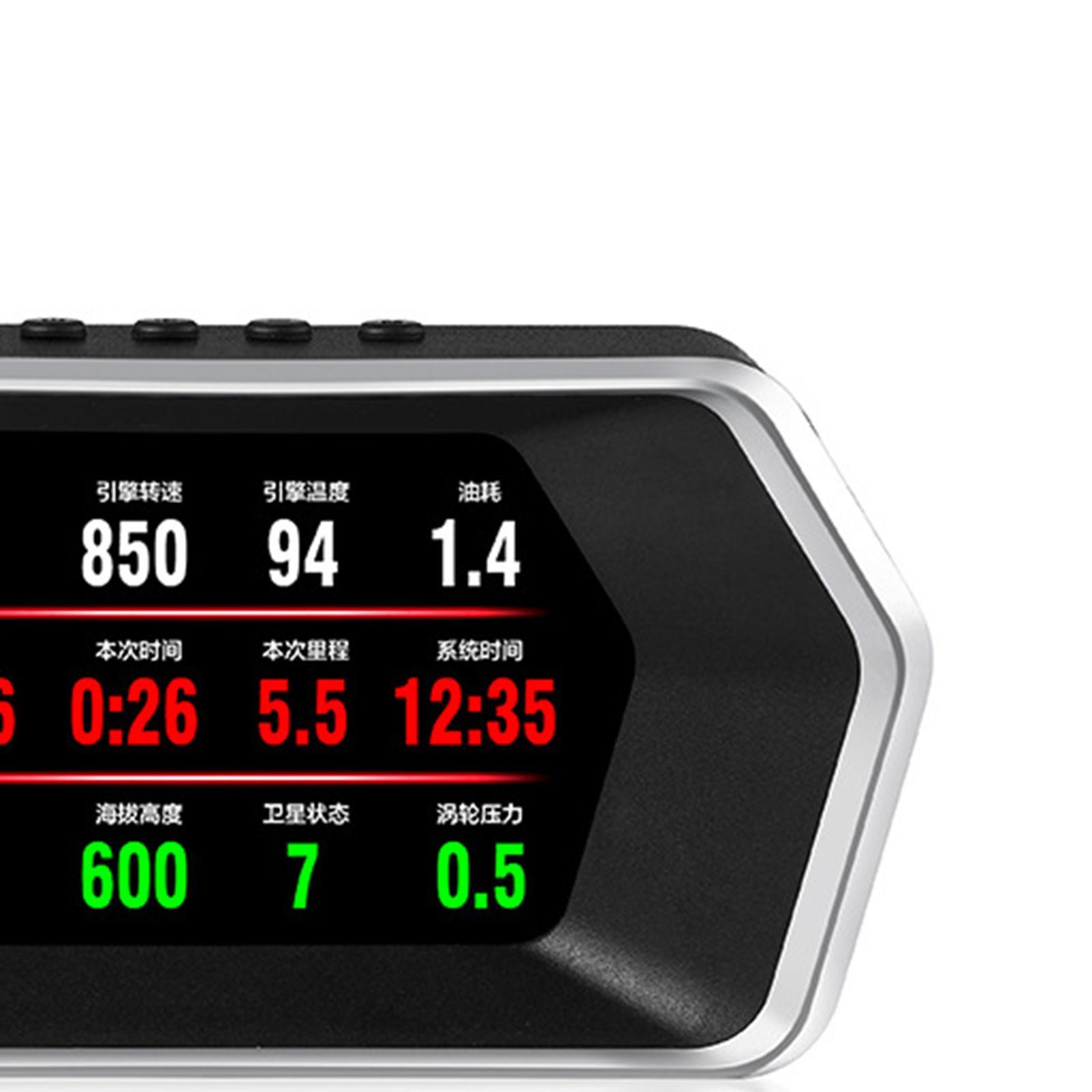 HUD Head Up Display Speed Mileage Display