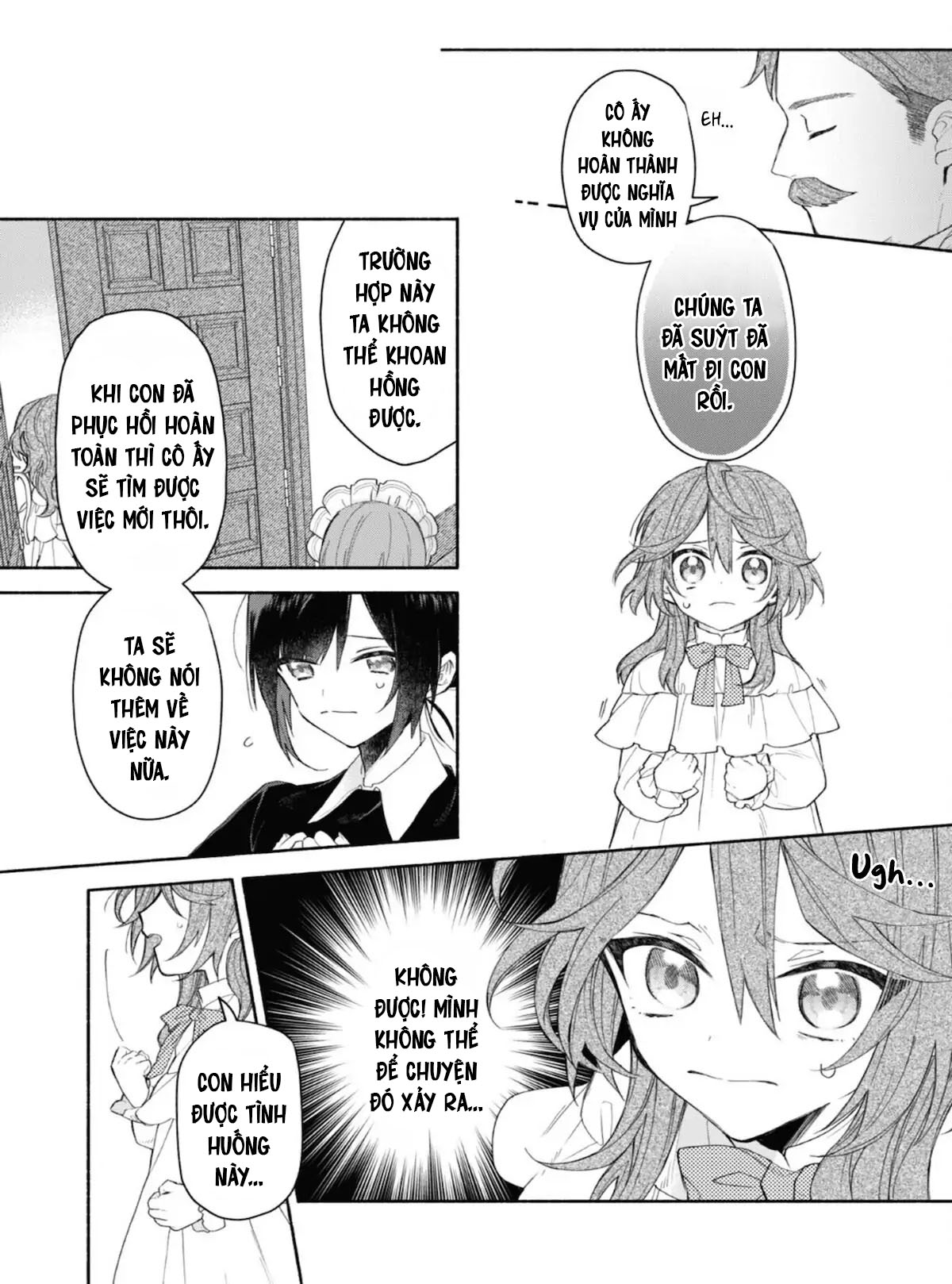 vì đã trở về thân phận ác nữ nên tôi nghĩ mình sẽ chạy trốn khỏi hoàng tử CHƯƠNG 3.5 7