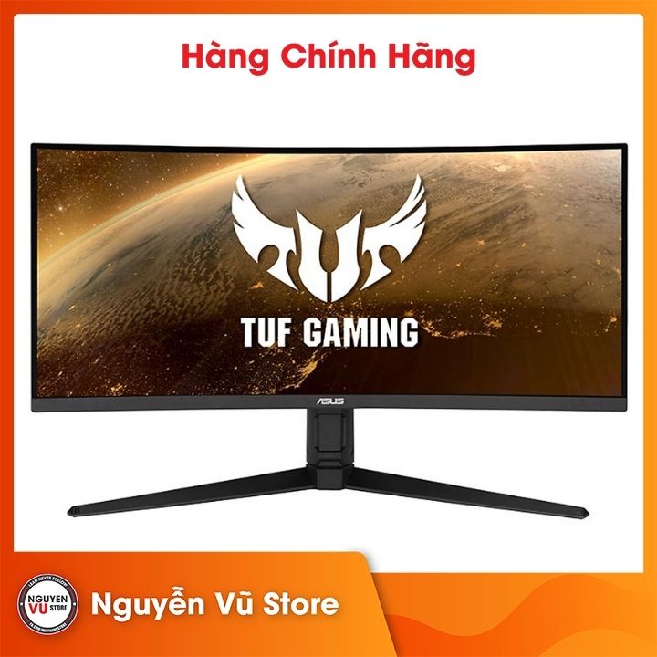 Màn Hình Gaming Asus VG34VQL1B (34inch/WQHD/VA/165Hz/1ms/250nits/HDMI+USB+Audio/Freesync/Cong/Loa) - Hàng Chính Hãng