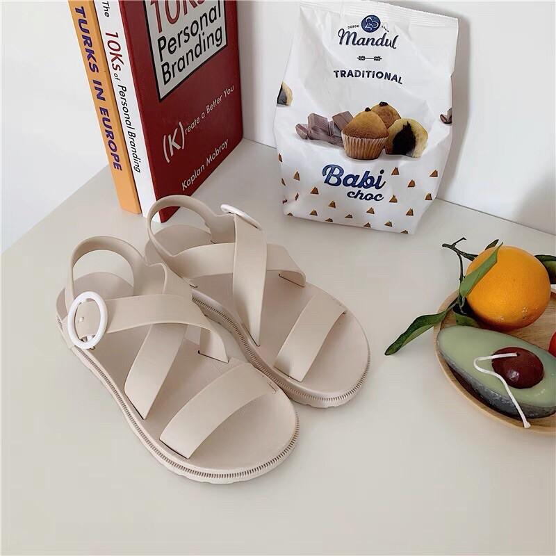 Sandal nữ chất liệu nhựa dẻo siêu bền