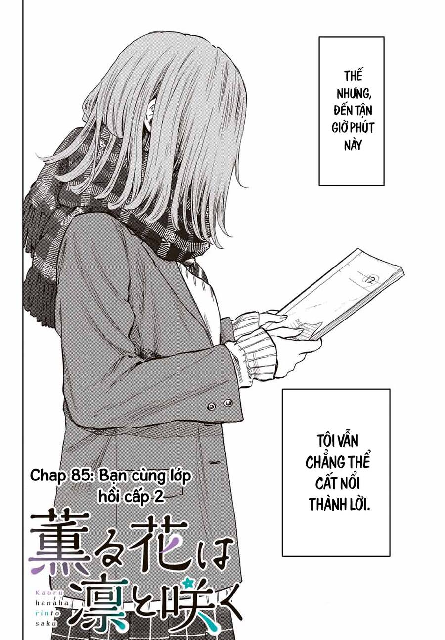 the fragrant flower blooms with dignity - kaoru hana wa rin to saku chapter 85 2