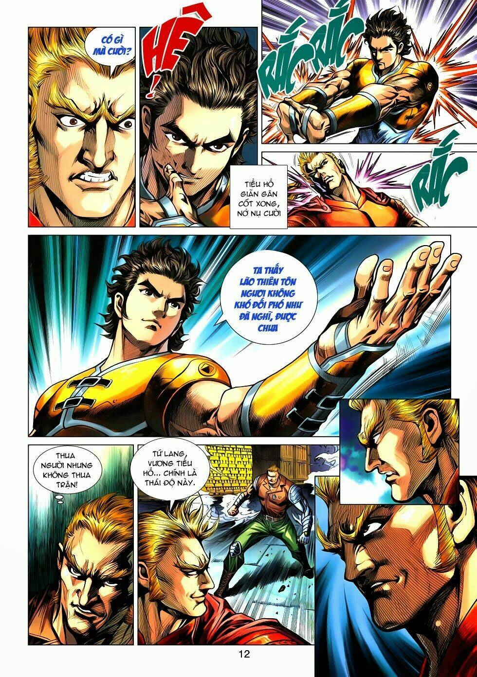 tân tác long hổ môn chapter 526 12