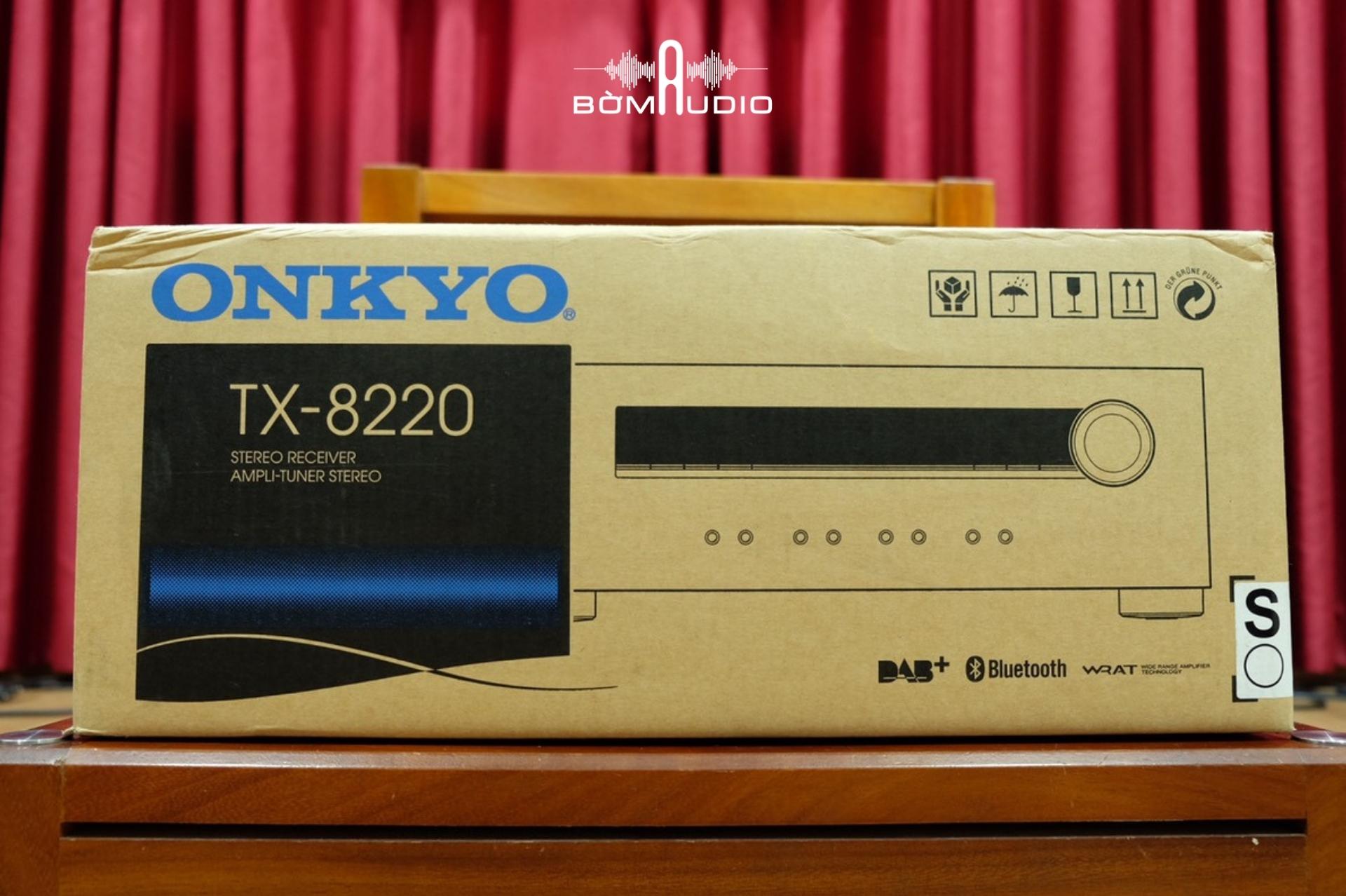 ONKYO TX-8220 | Amply Nhạc Số Đầu Bảng140W - Đa Kết Nối - Bluetooth 4.1 - Đài FM/DAB+ | Hàng Chính Hãng _ Mới 100%